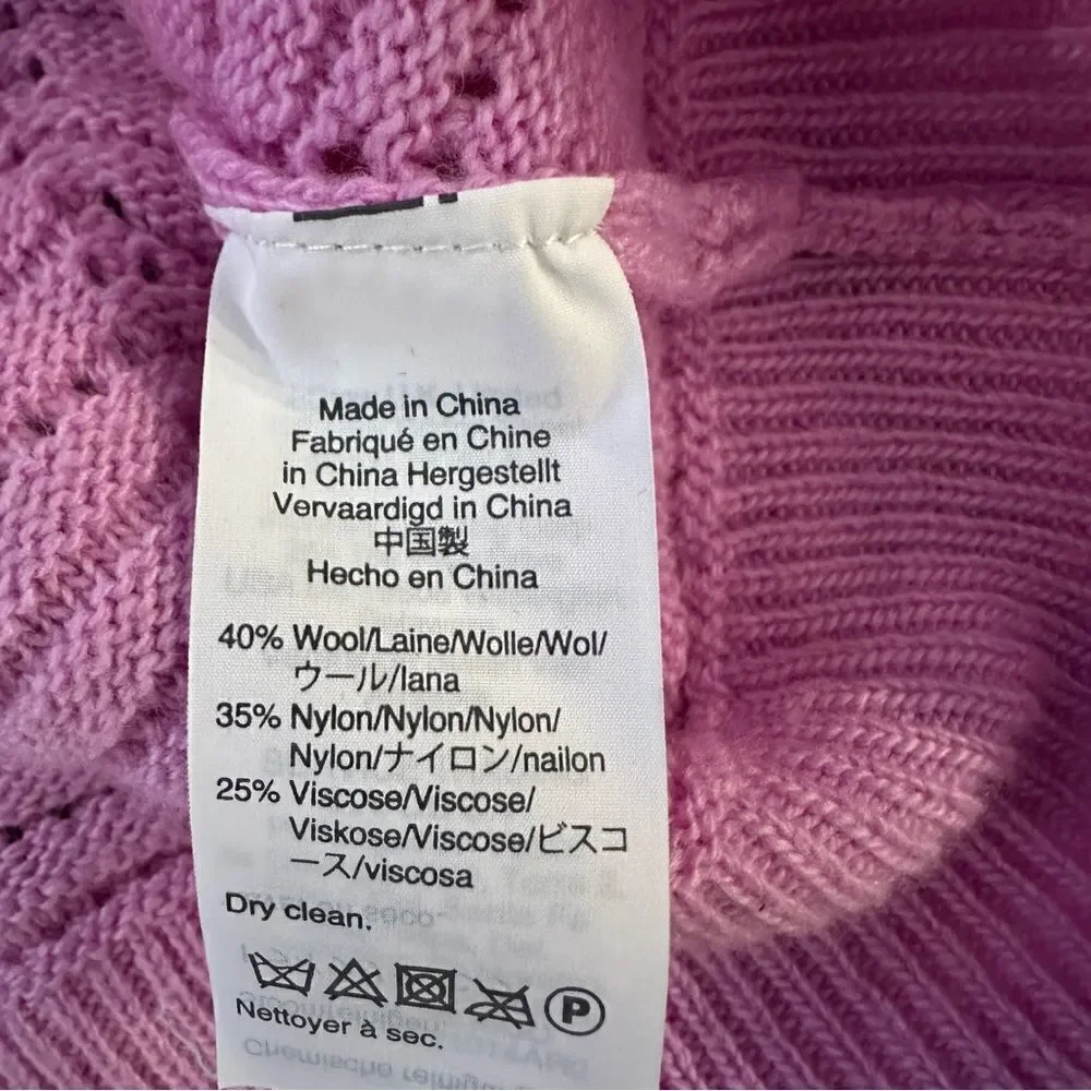 J. Crew Scalloped Pointelle Sweater